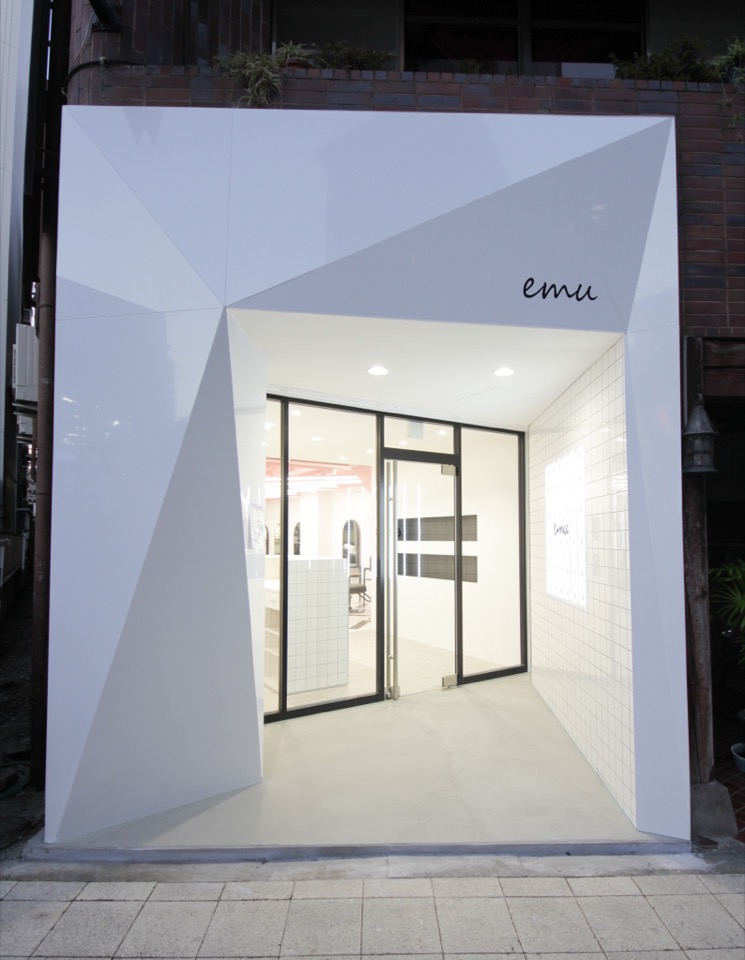 CPO設計　美容院・美容室・ヘアサロン施工事例「emu」
