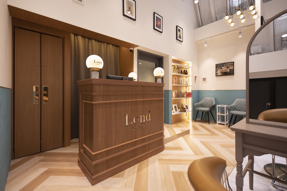 CPO設計　美容院・美容室・ヘアサロン施工事例「Lond leglise」