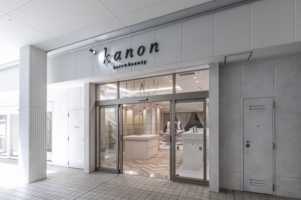 CPO設計　美容院・美容室・ヘアサロン施工事例「kanon hair&beauty」