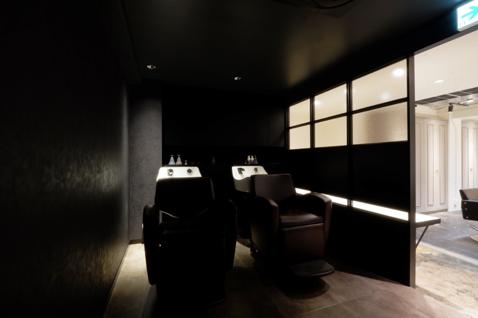 CPO設計　美容院・美容室・ヘアサロン施工事例「ENORE 銀座」