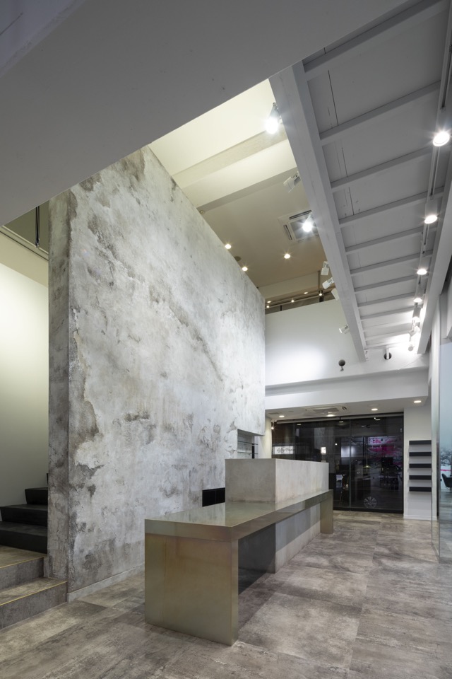 CPO設計　美容院・美容室・ヘアサロン施工事例「M.SLASH  bonheur」