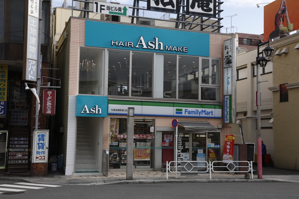 CPO設計　美容院・美容室・ヘアサロン施工事例「Ash 清瀬店」