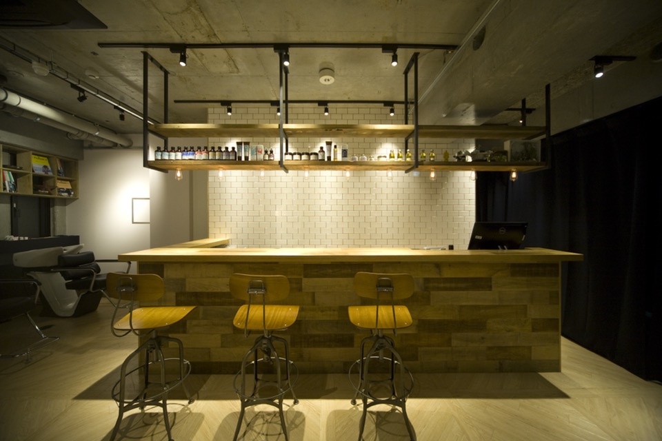 CPO設計　美容院・美容室・ヘアサロン施工事例「CORRER」