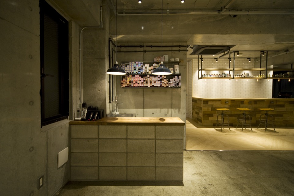 CPO設計　美容院・美容室・ヘアサロン施工事例「CORRER」