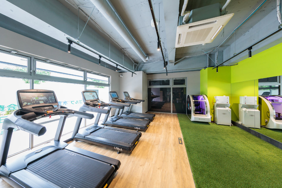 CPO設計　フィットネス施工事例「フィットイージー目黒碑文谷店」