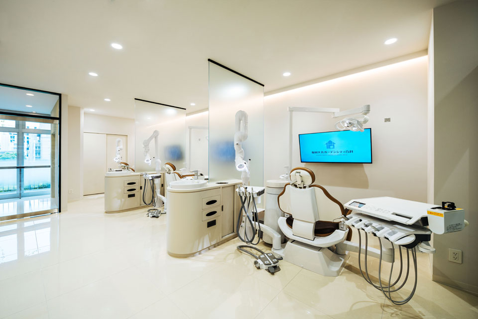 CPO設計　歯科・デンタルクリニック施工事例「福岡大名ガーデンシティ歯科」