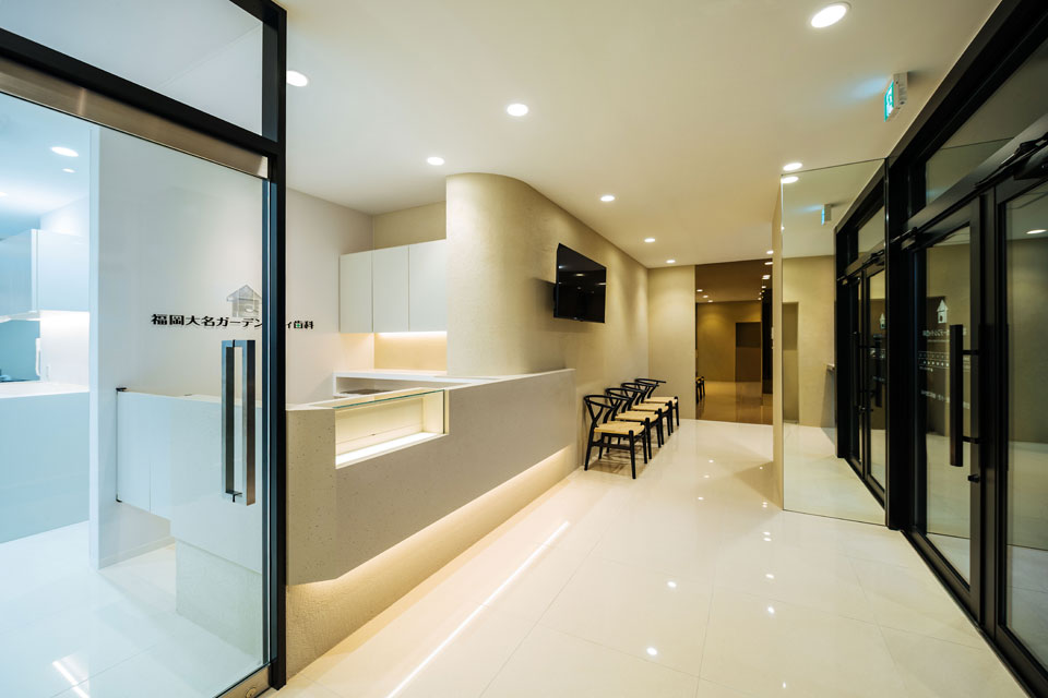 CPO設計　歯科・デンタルクリニック施工事例「福岡大名ガーデンシティ歯科」