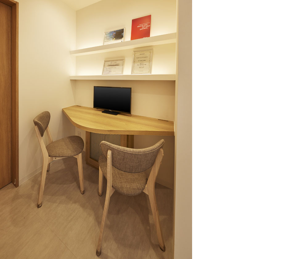 CPO設計　歯科・デンタルクリニック施工事例「ひばりが丘吉田歯科」