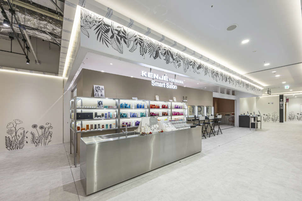 CPO設計　美容院・美容室・ヘアサロン施工事例「KENJE YOKOHAMA Smart Salon」