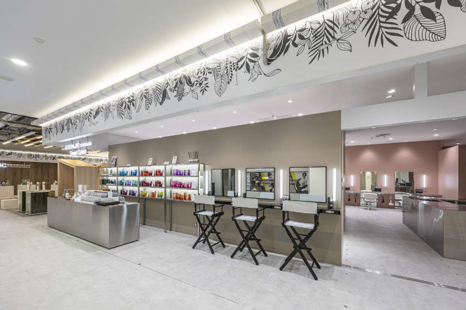 CPO設計　美容院・美容室・ヘアサロン施工事例「KENJE YOKOHAMA Smart Salon」