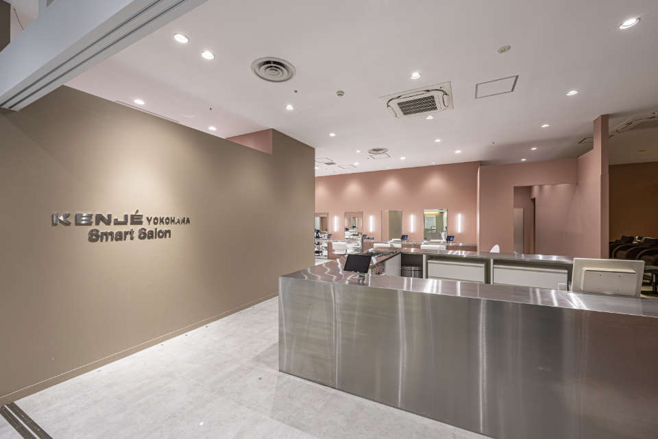 CPO設計　美容院・美容室・ヘアサロン施工事例「KENJE YOKOHAMA Smart Salon」