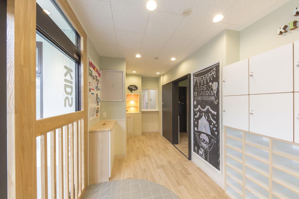 CPO設計　幼稚園施工事例「KIDS GARDEN 王子」
