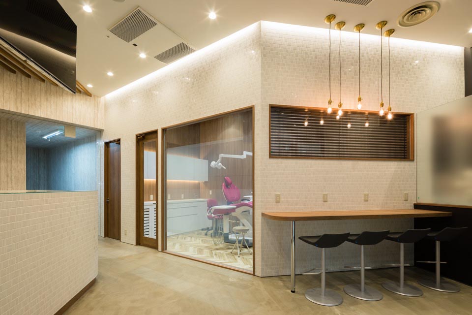 CPO設計　歯科・デンタルクリニック施工事例「まつみだい歯科 アネックス古町」