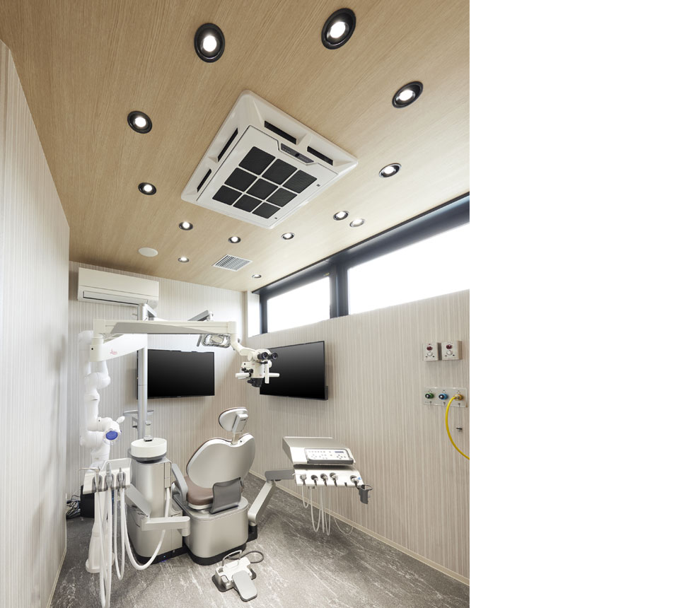 CPO設計　歯科・デンタルクリニック施工事例「人形町駅前クロス歯科・矯正歯科」