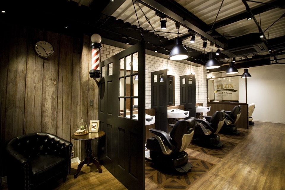 CPO設計　美容院・美容室・ヘアサロン施工事例「PLUS」