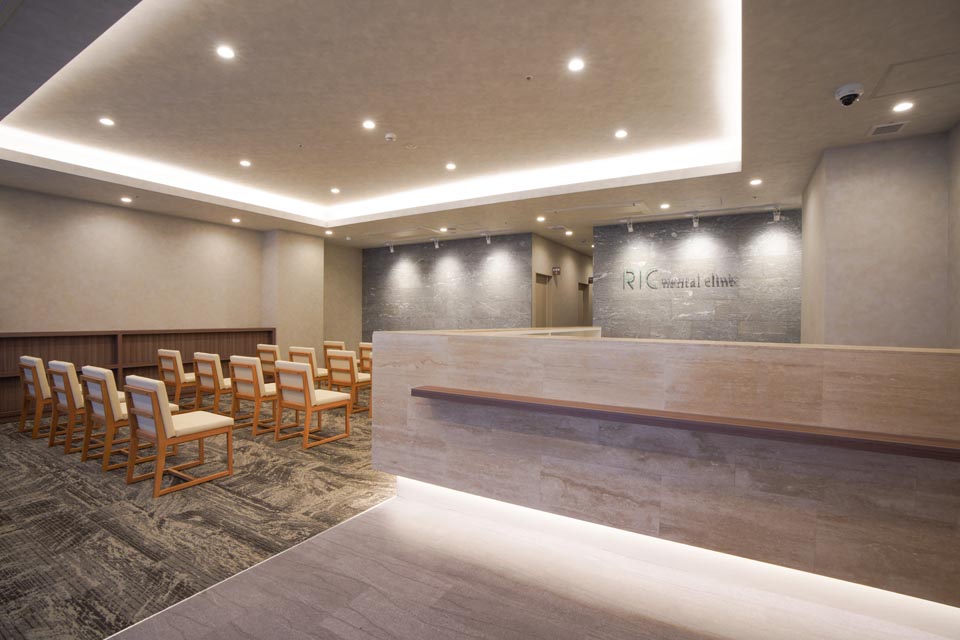 CPO設計　クリニック施工事例「RIC mental clinic AZAMINO」