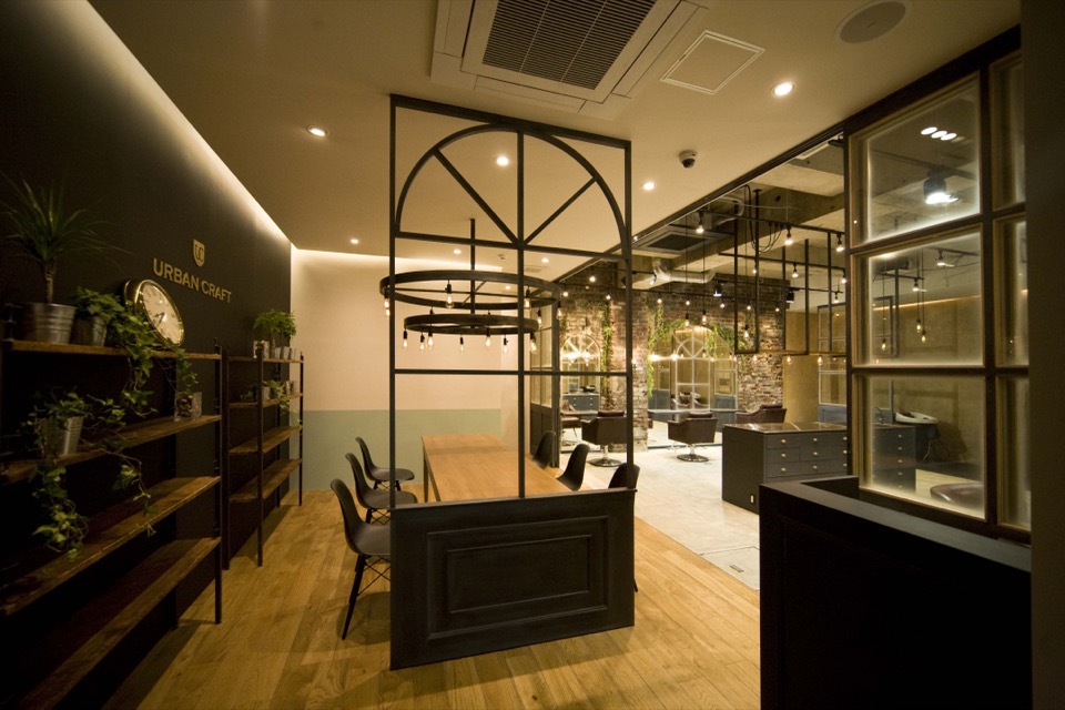 CPO設計　美容院・美容室・ヘアサロン施工事例「URBAN CRAFT」