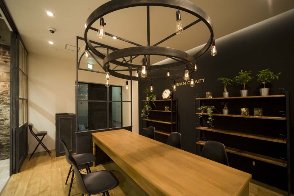 CPO設計　美容院・美容室・ヘアサロン施工事例「URBAN CRAFT」