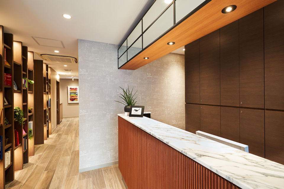 CPO設計　病院・クリニック施工事例「牛込パーククリニック」