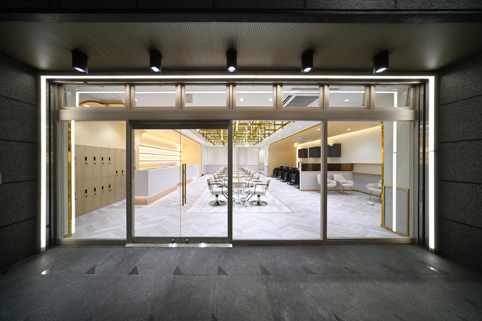 CPO設計　美容院・美容室・ヘアサロン施工事例「ZEST fino」