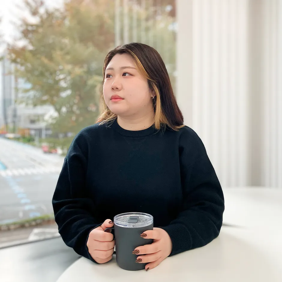 インタビューの様子