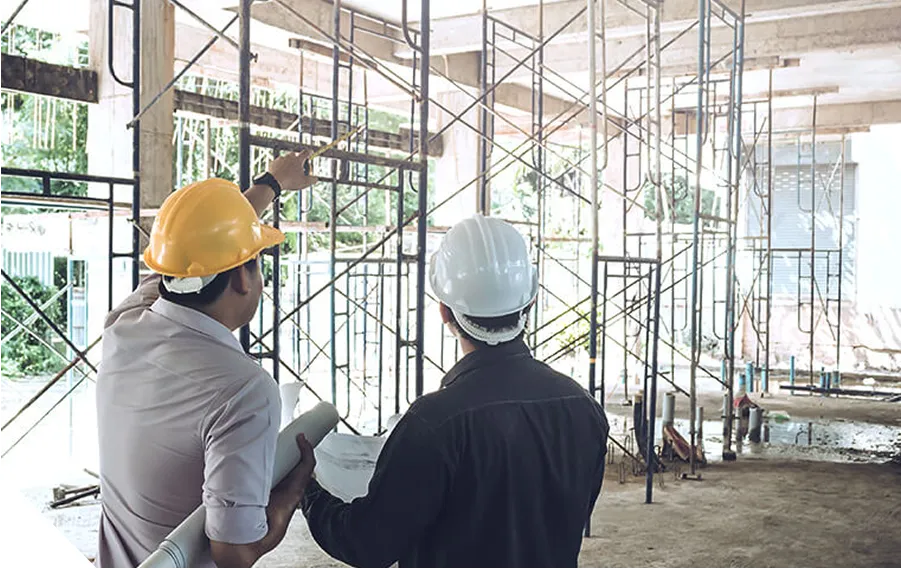 施工管理の様子